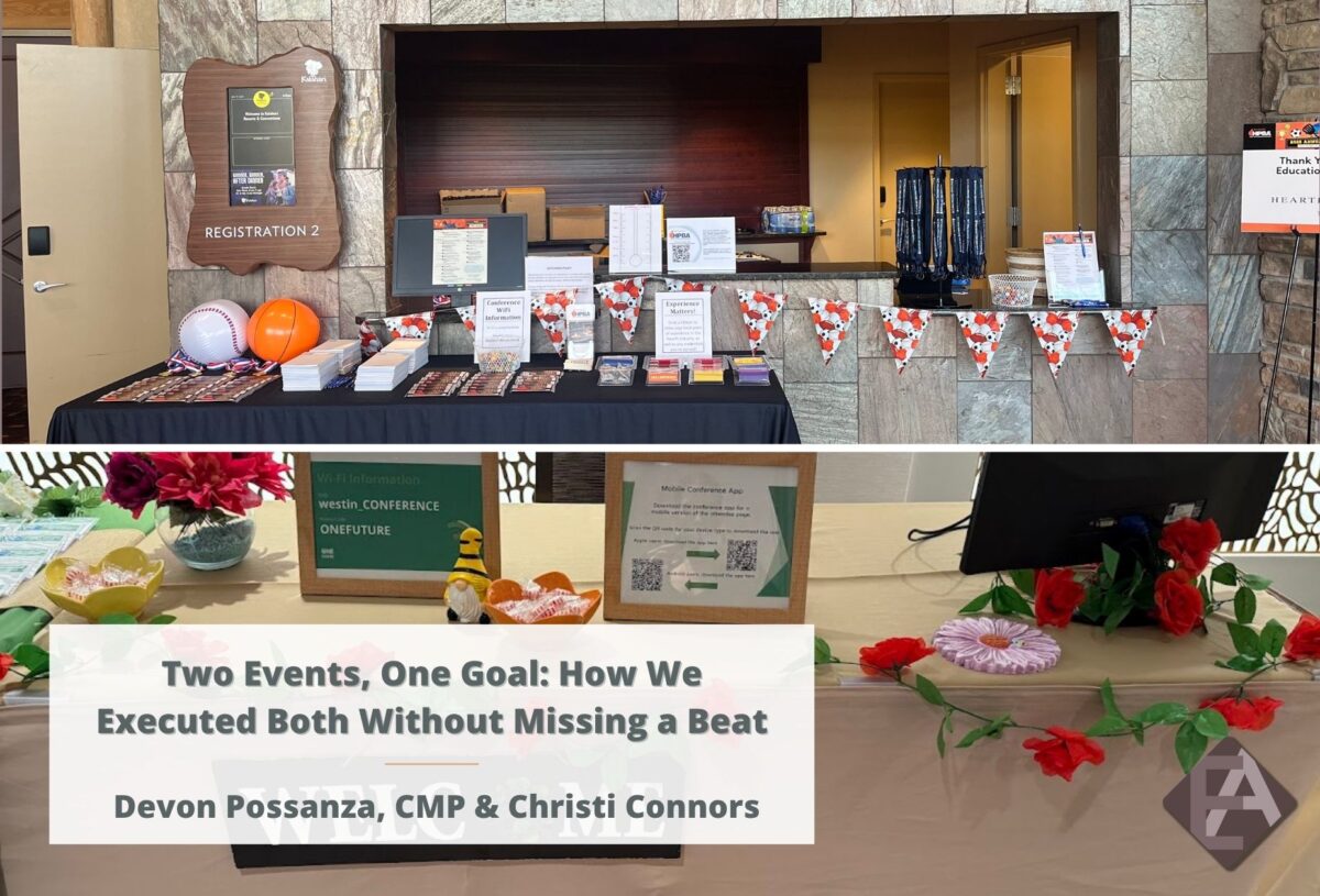 Two Events, One Goal: How We Executed Both Without Missing a Beat
